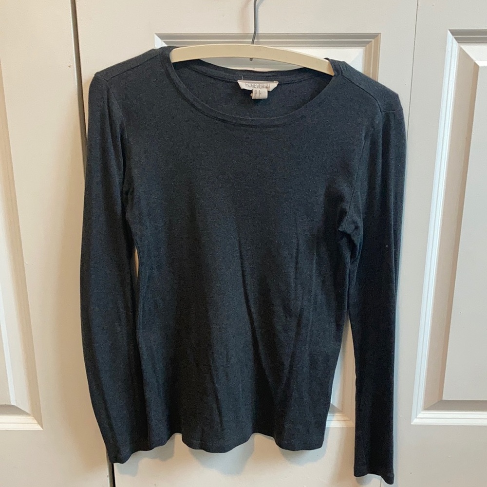 Forever 21 grey long sleeve
